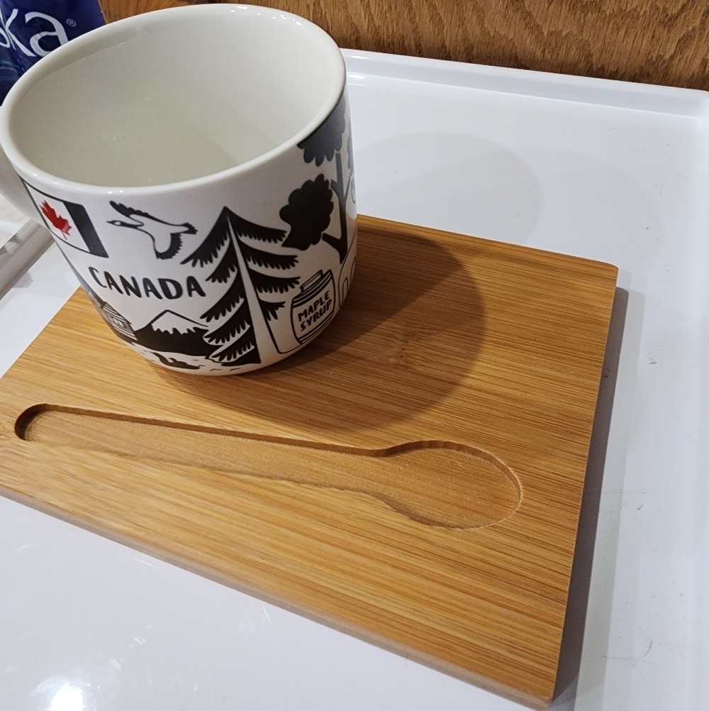 Oh Canada Tea Set - Wooden Tray, Mug, Infusion And Spoon - Picture 14 of 14